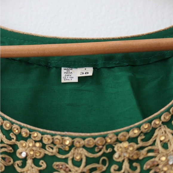 Indian/Pakistani Asian Weddings Fancy Capri Trousers Kameez dress size Small - Picture 7 of 16